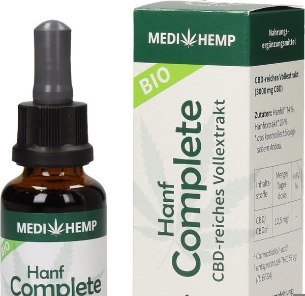 Medihemp Hanf Complete 10% CBD Öl (30ml)