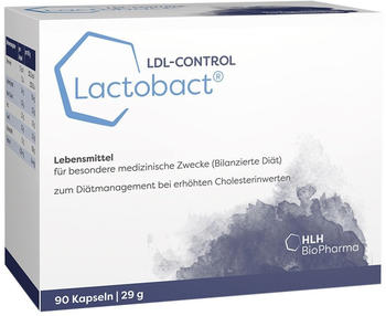 HLH Lactobact LDL-CONTROL magensaftresistente Kapseln (90 Stk.)