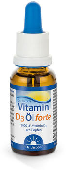 Dr. Jacobs Vitamin D3 Öl forte Tropfen (20ml)