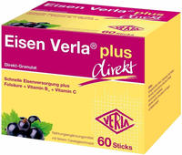 PZN-DE 14445438, Verla-Pharm Arzneimittel Eisen Verla plus direkt Sticks, 60 St,