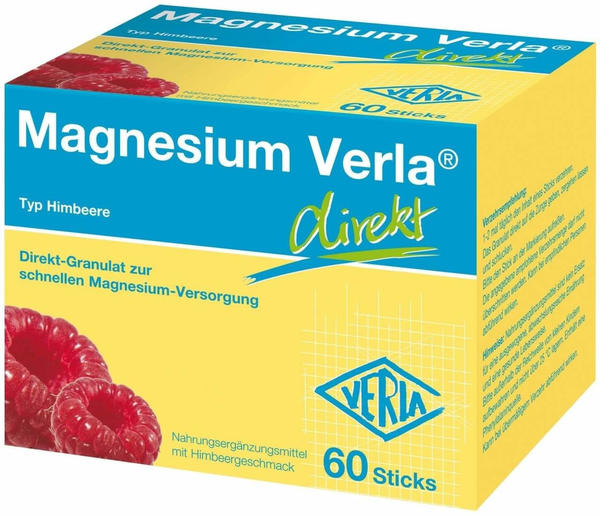 Verla-Pharm Magnesium Verla Direkt Granulat Himbeere (60 Stk.)