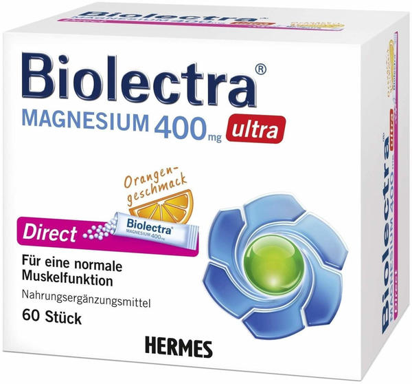 Hermes Biolectra Magnesium 400 mg ultra Direct Orange (60 Stk.)