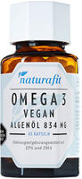 Naturafit Omega-3 Vegan Algen&ouml;l 834 mg K 45 St