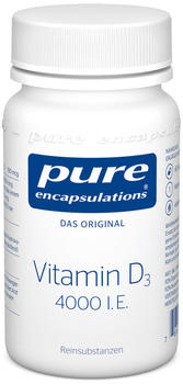 Pure Encapsulations Vitamin D3 4000 I.E. Kapseln (60 Stk.)