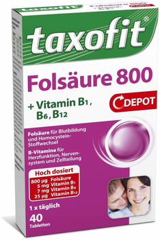 Taxofit Folsäure 800 Depot Tabletten (40 Stk.)