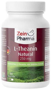 ZeinPharma L-Theanin Natural 250mg Kapseln (90 Stk.)