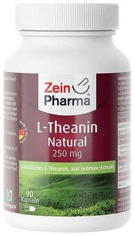 ZeinPharma L-Theanin Natural 250mg Kapseln (90 Stk.)