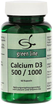 11 A Nutritheke Calcium D3 500/1000 Kapseln (60 Stk.)