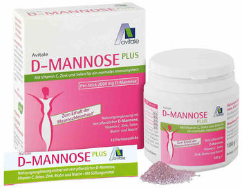 Avitale D-Mannose Plus Set Sticks + Pulver