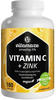 Vitamin C 1000 mg hochdosiert+Zink vegan 180 St