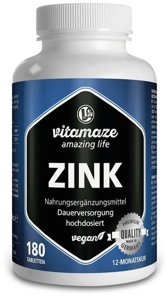 Vitamaze Zink Tabletten (180 Stk.)