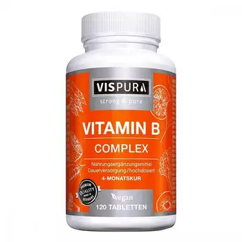 Vispura Vitamin B complex Tabletten (120 Stk.)