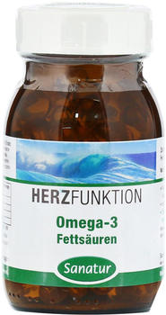 Sanatur Omega-3 Fettsäuren Fischöl Kapseln (120 Stk.)