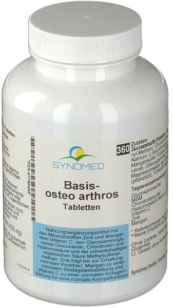 Synomed Basis-osteo Arthros Tabletten (360 Stk.)
