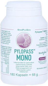 Sinoplasan Pylopass Mono 200mg Helicobacter pylori Kapseln (180 Stk.)