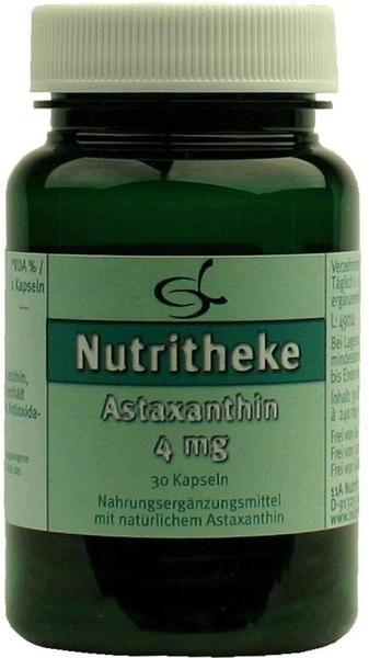 11 A Nutritheke Astaxanthin 4mg Kapseln (30 Stk.)