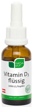 Nicapur Vitamin D3 flüssig 1000 I.E. Tropfen (25ml)