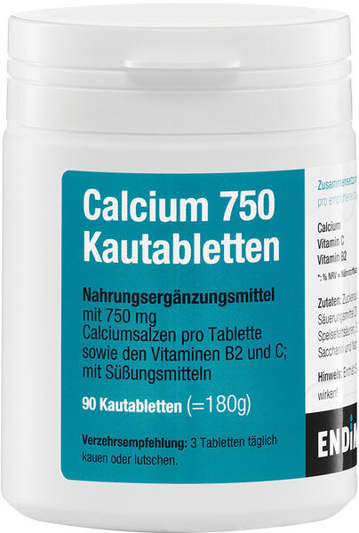 Endima Calcium 750 Kautabletten (90 Stk.)