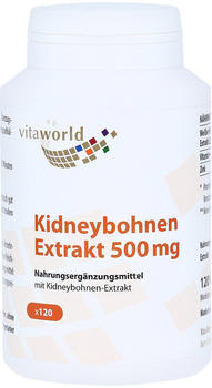 Vita-World Kidneybohnen Extrakt 500mg Kapseln (120 Stk.)