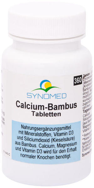 Synomed Calcium Bambus Tabletten (360 Stk.)