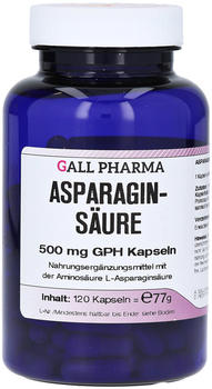 Hecht Pharma Asparagins&auml;ure 500mg GPH Kapseln (120 Stk.)