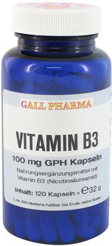 Gall Pharma Vitamin B3 100mg GPH Kapseln (120 Stk.)
