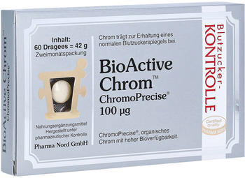 Pharma Nord Bioactive Chrom Chromoprecise 100µg Dragees (60 Stk.)