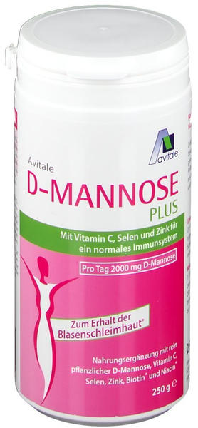 Avitale D-Mannose Plus 2000mg Pulver (250g)