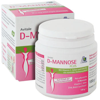 Avitale D-Mannose Plus 2000mg Pulver (100g)