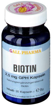 Hecht Pharma Biotin 2,5mg GPH Kapseln (30 Stk.)