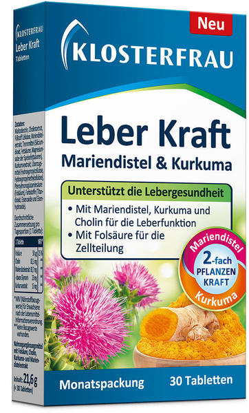 Klosterfrau Leber Kraft Tabletten (30 Stk.)