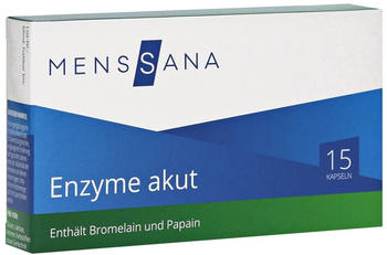 MensSana Enzyme Akut Kapseln (15 Stk.)