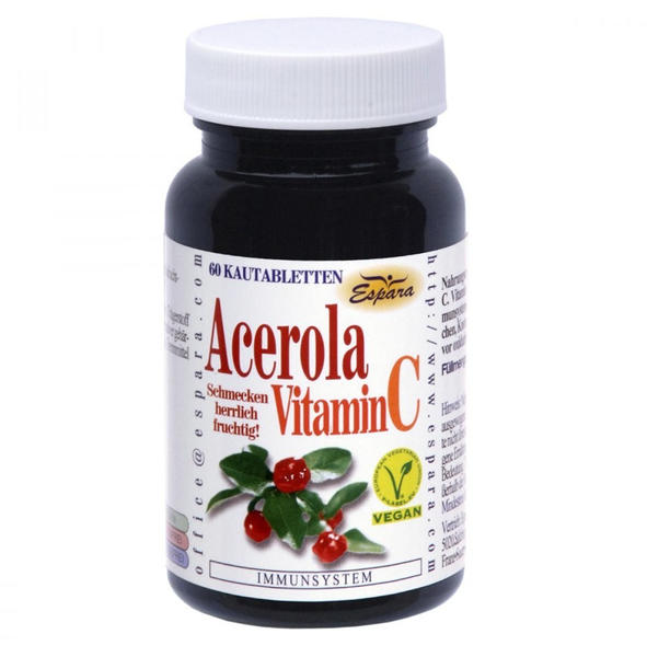 Espara Acerola Vitamin C Kautabletten (60 Stk.)