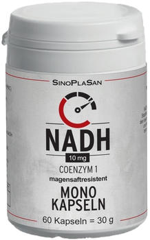 Sinoplasan NADH 10mg Coenzym magensaftrestistene Mono Kapseln (60 Stk.)