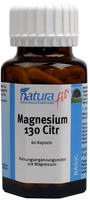 Naturafit Magnesium 130 Citr Kapseln 60 St