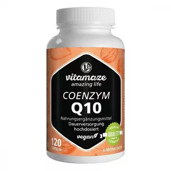 Vitamaze Coenzym Q10 200mg vegan Kapseln (120 Stk.)