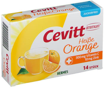 Hermes Cevitt immun Heiße Orange zuckerfrei Granulat (14 Stk.)