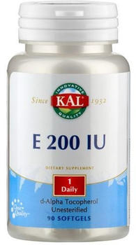 Supplementa Vitamin E 200 I.E. Weichkapseln (90Stk.)