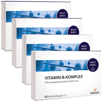 Medicom Vitamin-B-Komplex Weichkapseln (4x60Stk.)