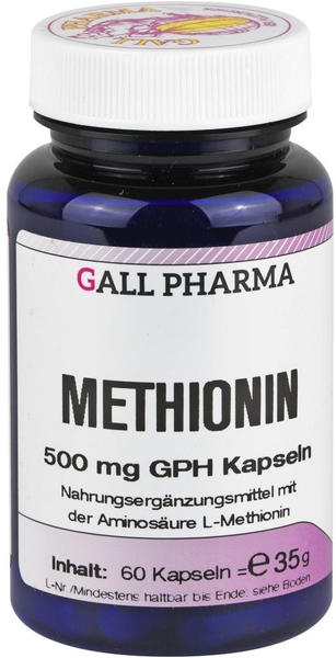 Hecht Pharma Methionin 500mg GPH Kapseln (60Stk.)