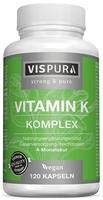 Vitamin K1+K2 Komplex hochdosiert vegan 120 St