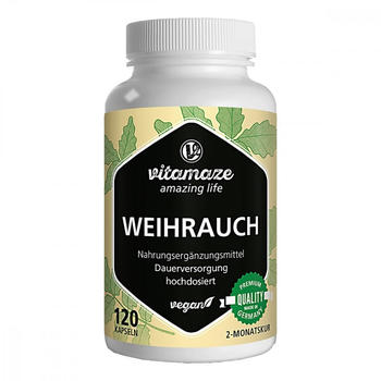 Vitamaze Weihrauch hochdosiert 900mg Kapseln (120 Stk.)