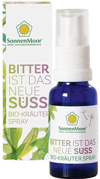 SonnenMoor Bitter ist das neue Süss Kräuterspray (20ml)