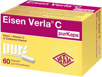 Verla-Pharm Eisen Verla C purKaps (60 Stk.)