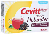 CEVITT immun hei&szlig;er Holunder zuckerfrei Granulat 14 St
