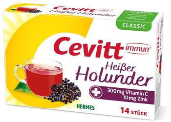 Hermes Cevitt immun heißer Holunder Granulat classic (14 Stk.)