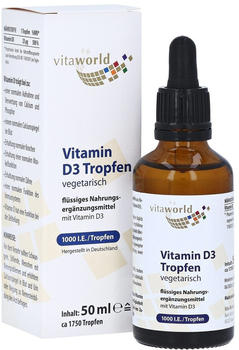 Vita-World Vitamin D3 1.000 I.E. Tropfen (50ml)