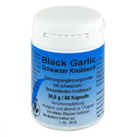 Black Garlic Schwarzer Knoblauch Kapseln 60 St