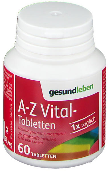 Gehe Gesund Leben A-Z Vital-Tabletten (60 Stk.)