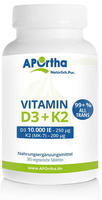 APOrtha&reg; Vitamin D3 10.000 IE + Natto Vitamin K2 MK-7 Cyclo&reg; 200 &micro;g - vegetarische